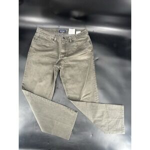Hiltl ZE500 Ultimate Trouser Stretch Olive Green Soft Men's Size 35x34‎